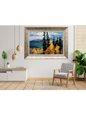 Giyense Gümüş Çerçeveli Tablo CB711