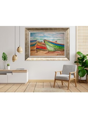 Giyense Gümüş Çerçeveli Tablo CB186