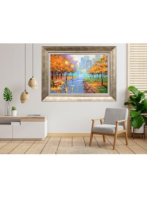 Giyense Gümüş Çerçeveli Tablo CB954