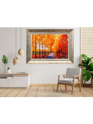 Giyense Gümüş Çerçeveli Tablo CB777