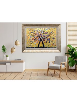 Giyense Gümüş Çerçeveli Tablo CB685