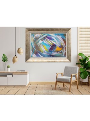 Giyense Gümüş Çerçeveli Tablo CB872