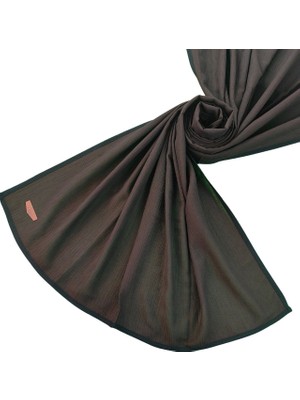 Mim Eşarp ve Şal Enba Biyeli Aqua Düz Renk Şal 85X190 cm