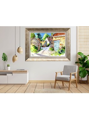 Giyense Gümüş Çerçeveli Tablo CB604