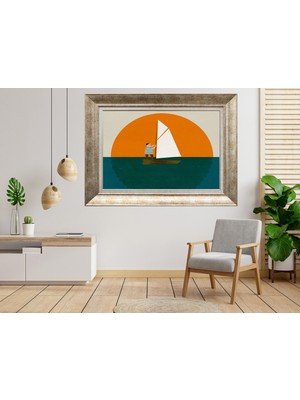 Giyense Gümüş Çerçeveli Tablo CB236