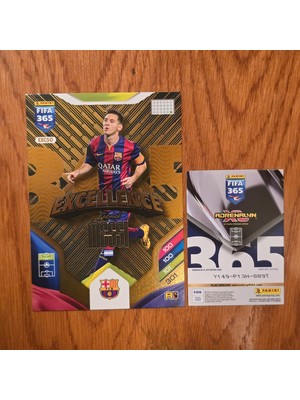 Panini 2026 XXL Excellence Lionel Messi Oyun Kartı EXC50 İtalya Menşeli Özel Tasarım