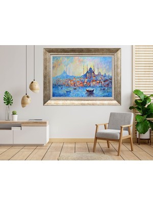 Giyense Gümüş Çerçeveli Tablo CB731