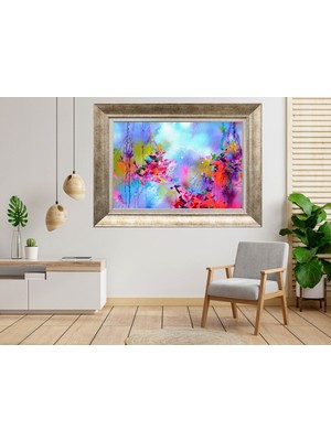 Giyense Gümüş Çerçeveli Tablo CB365