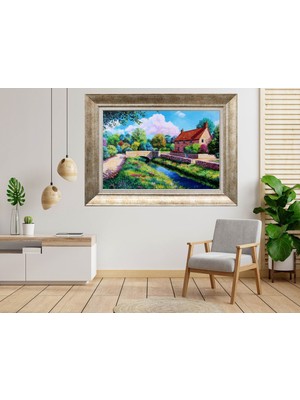 Giyense Gümüş Çerçeveli Tablo CB829