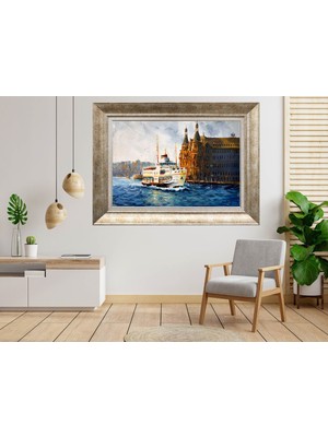 Giyense Gümüş Çerçeveli Tablo CB1104