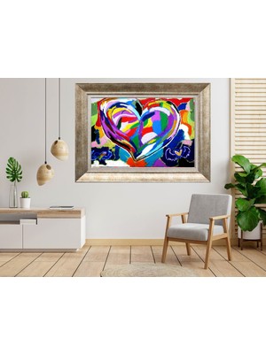 Giyense Gümüş Çerçeveli Tablo CB1366