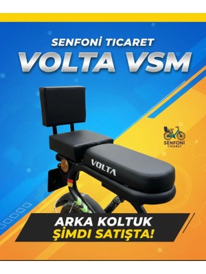 Vsm Deri Arka Koltuk, Sele, Oturak, Elektrik Bisiklet
