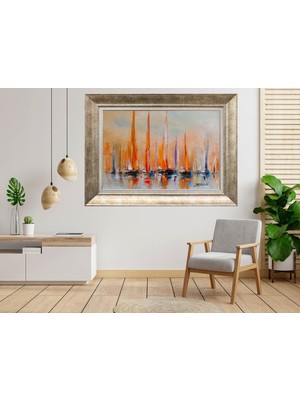 Giyense Gümüş Çerçeveli Tablo CB458