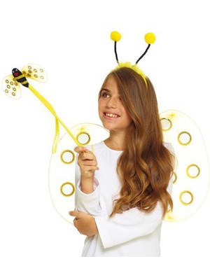 Go İthalat Sepetopia -Arı Kanat Seti Kanadı Tacı ve Asası (5534)