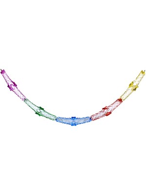 Metalize Folyo Parlak Uzar Yuvarlak Süs