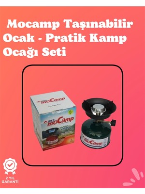 Kolay Ayarlanabilir Alevli ve Güvenli Metal Kamp Ocağı - Lisinya