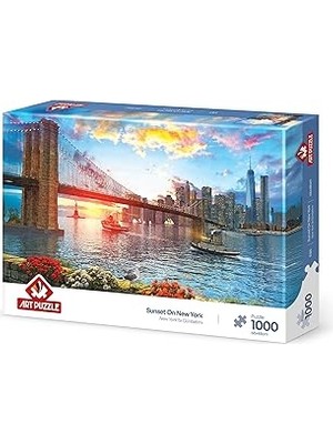 SHC4200 Puzzle New York'ta Günbatımı 1000 Parça Puzzle
