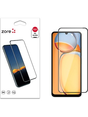 Büşra Ayhan Xiaomi Redmi 13C Bsay Kenarları Kırılmaya Dayanıklı Cam Ekran Koruyucu