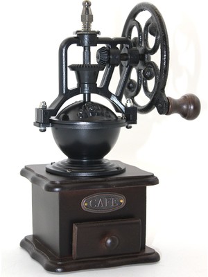 Noxsa Retro Ahşap Kahve Değirmeni