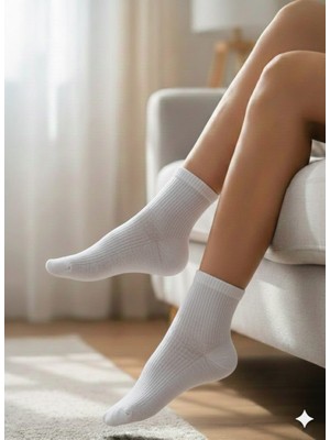 Trend Nexus 3 Çift Pamuklu Orta Konç Çorap