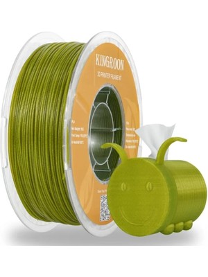 Kingroon Twinkling (Simli) Pla Filament Altın - High Speed (600MM/S) - Bambu Lab ve K1 Uyumlu - 1.75MM 1 kg