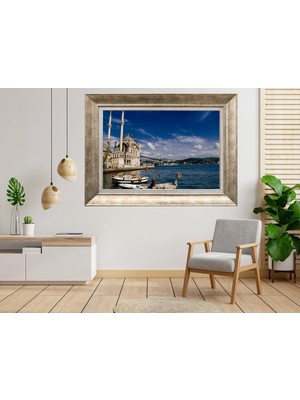 Giyense Gümüş Çerçeveli Tablo NU528