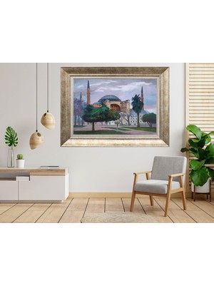 Giyense Gümüş Çerçeveli Tablo NU678