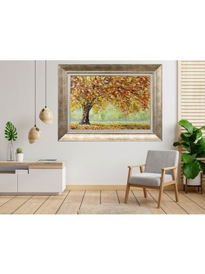 Giyense Gümüş Çerçeveli Tablo NU1243