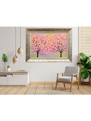 Giyense Gümüş Çerçeveli Tablo NU1365