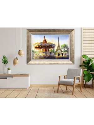 Giyense Gümüş Çerçeveli Tablo NU1290