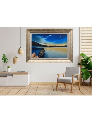 Giyense Gümüş Çerçeveli Tablo NU928