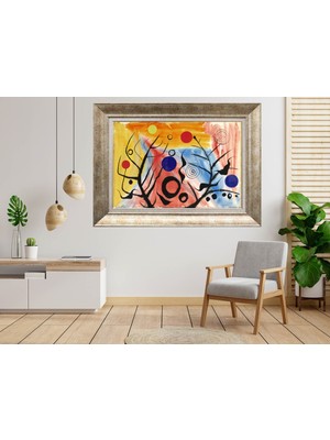 Giyense Gümüş Çerçeveli Tablo NU1048