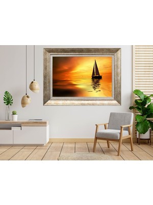 Giyense Gümüş Çerçeveli Tablo NU1141