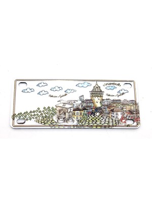 Derin Stok Istanbul Temalı Magnet Model 12