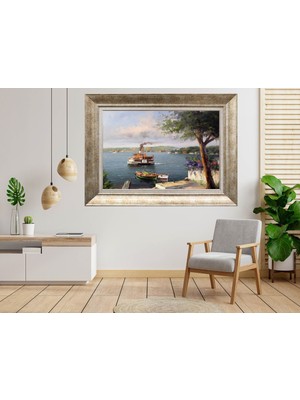 Giyense Gümüş Çerçeveli Tablo NU1744