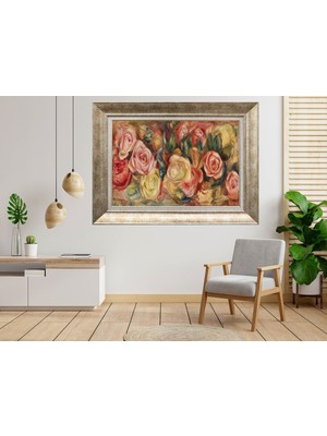 Giyense Gümüş Çerçeveli Tablo NU773