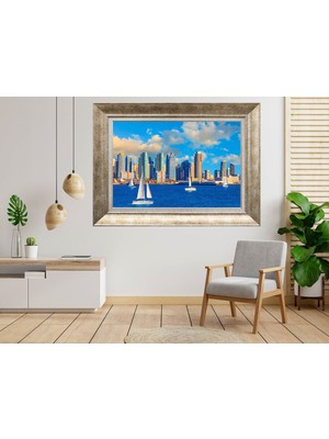Giyense Gümüş Çerçeveli Tablo NU859
