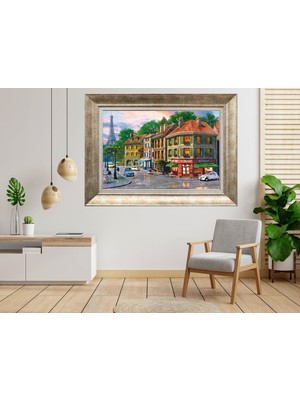 Giyense Gümüş Çerçeveli Tablo NU991