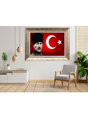 Giyense Gümüş Çerçeveli Tablo NU1291