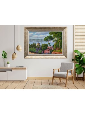 Giyense Gümüş Çerçeveli Tablo NU1734