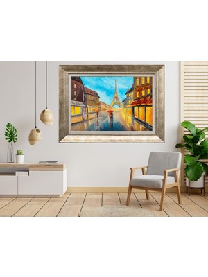 Giyense Gümüş Çerçeveli Tablo NU511