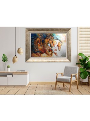 Giyense Gümüş Çerçeveli Tablo NU1137