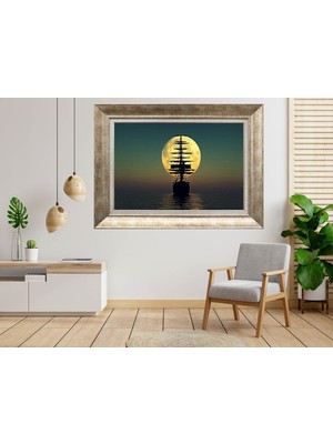 Giyense Gümüş Çerçeveli Tablo NU1112