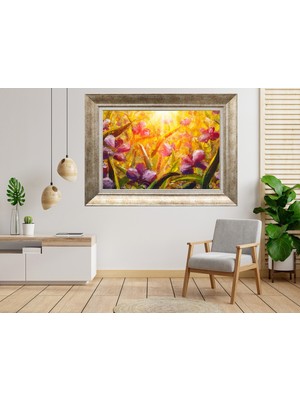 Giyense Gümüş Çerçeveli Tablo NU566