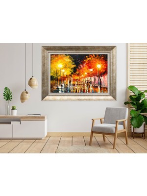 Giyense Gümüş Çerçeveli Tablo NU1499