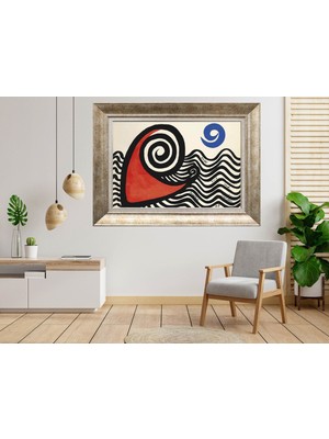 Giyense Gümüş Çerçeveli Tablo NU724