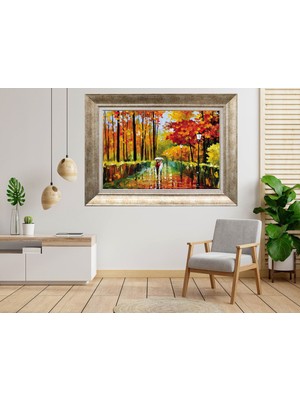 Giyense Gümüş Çerçeveli Tablo NU769