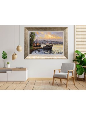 Giyense Gümüş Çerçeveli Tablo NU834