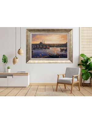 Giyense Gümüş Çerçeveli Tablo NU900