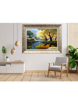 Giyense Gümüş Çerçeveli Tablo NU1676